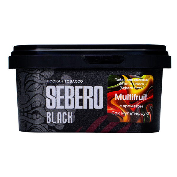 Табак Sebero Black Multifruit 200 грамм в Хабаровске