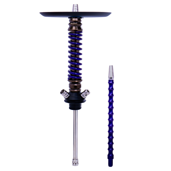 Кальян Mamay Customs Coilovers Mini Бронза Фиолетовый Лак в Хабаровске