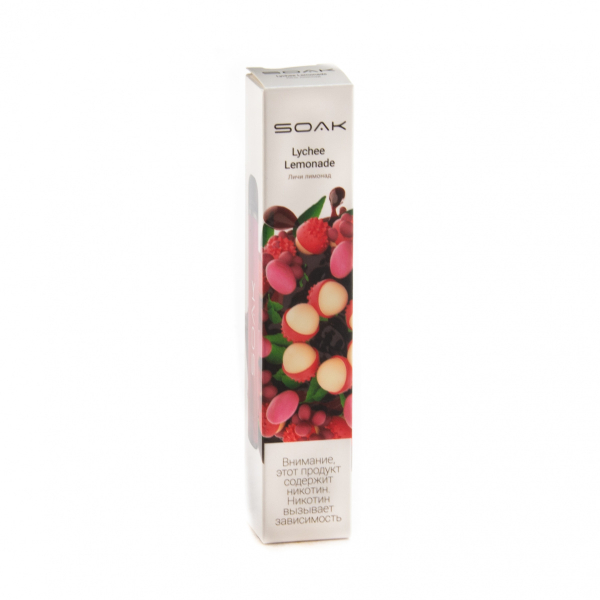 Электронная сигарета Soak X Lychee Lemonade 2200 в Хабаровске