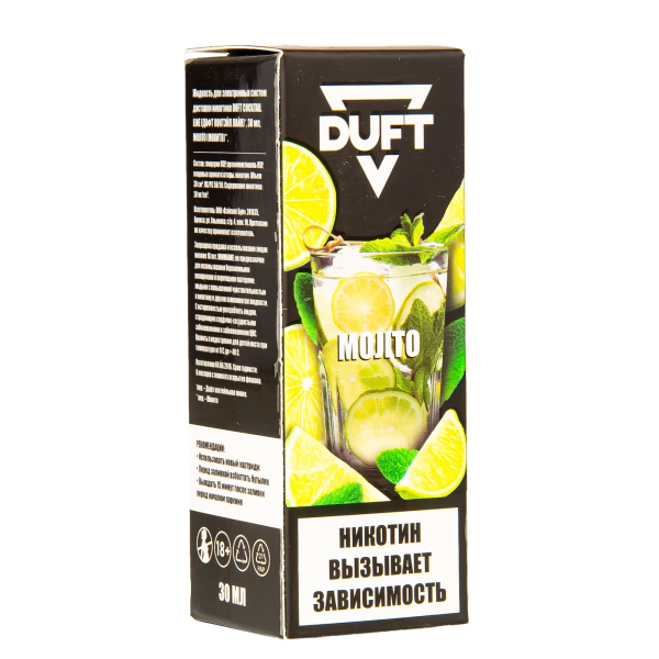 Жидкость Duft Cocktails Line Salt Mojito 30 Мл в Хабаровске