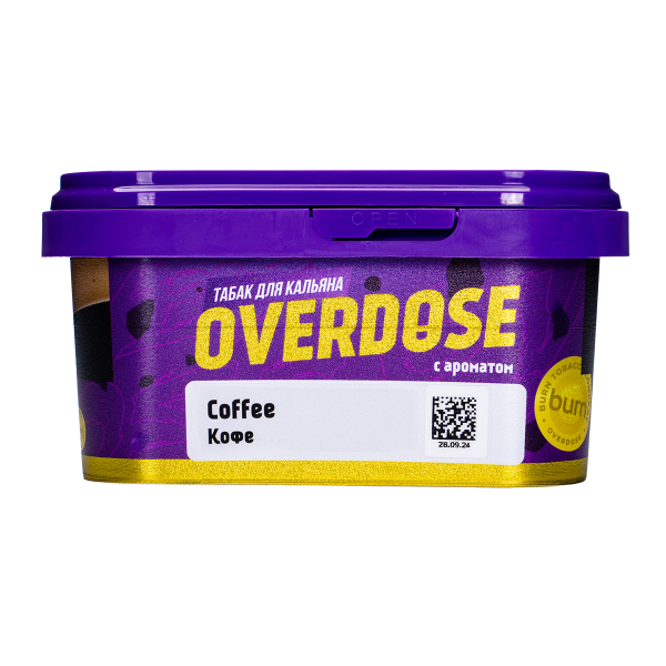 Табак Overdose Coffee 200 грамм в Хабаровске