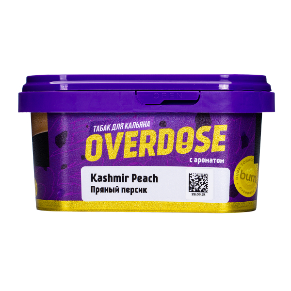 Табак Overdose Kashmir Peach 200 грамм в Хабаровске