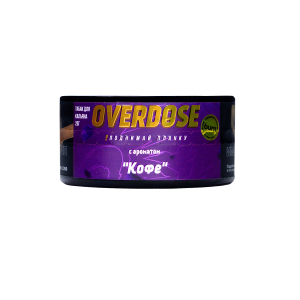 Табак Overdose Coffee 25 грамм в Хабаровске