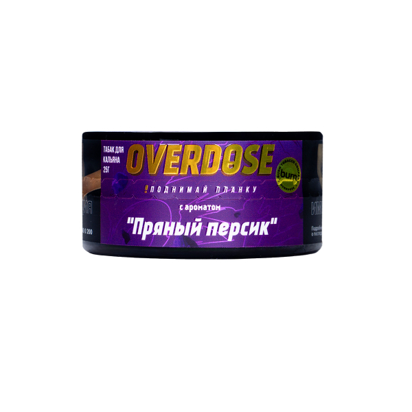 Табак Overdose Kashmir Peach 25 грамм в Хабаровске