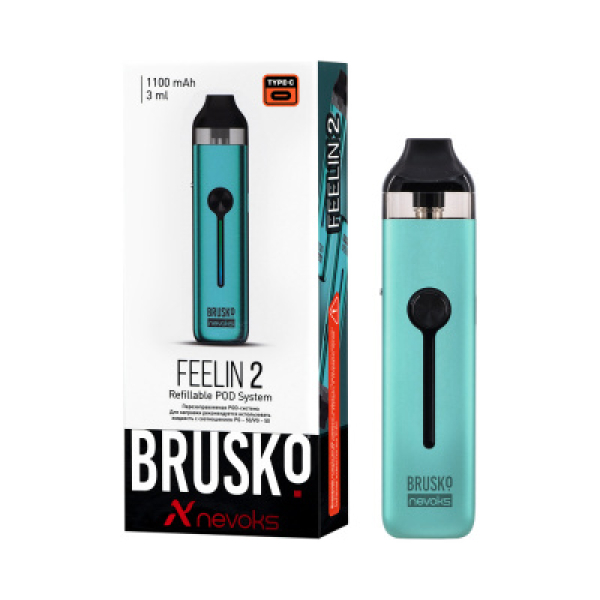 POD-система Brusko Feelin 2 Мятный в Хабаровске