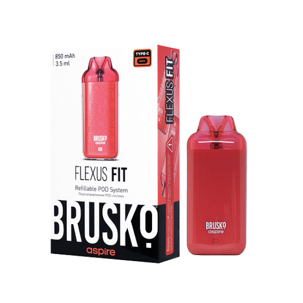 POD-система Brusko Flexus Fit Красный в Хабаровске