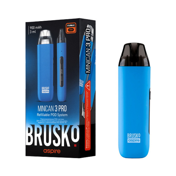 POD-система Brusko Minican 3 Pro синий в Хабаровске