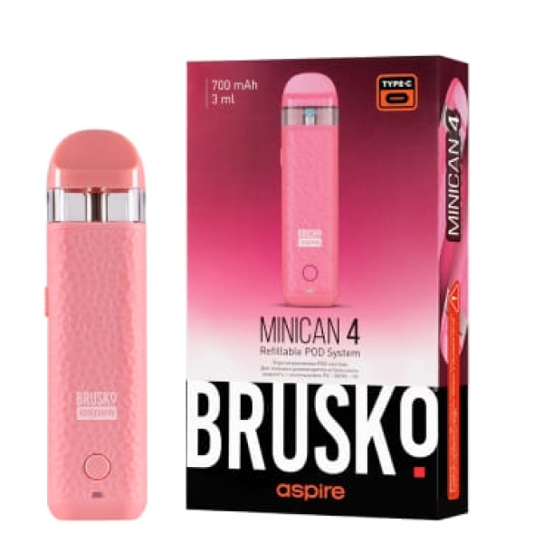 POD-система Brusko Minican 4 Розовый в Хабаровске