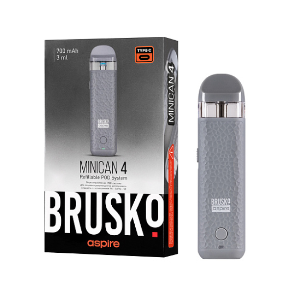 POD-система Brusko Minican 4 Серый в Хабаровске
