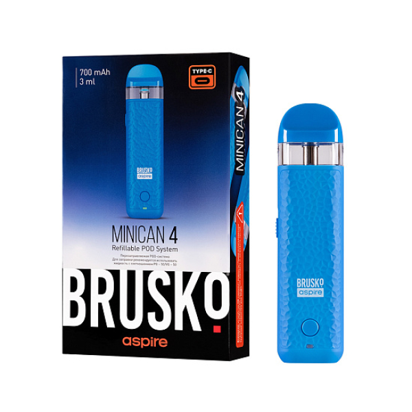 POD-система Brusko Minican 4 Синий в Хабаровске