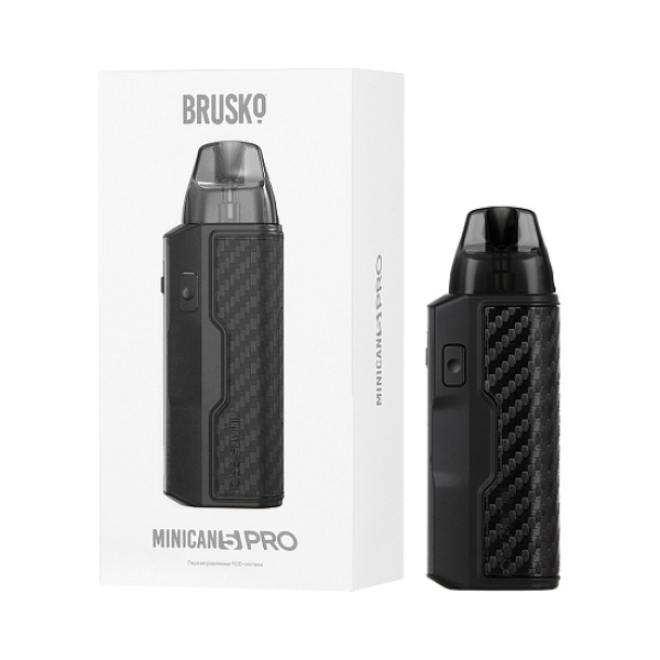 POD-система Brusko Minican 5 Pro Black Carbon Красный, черный в Хабаровске
