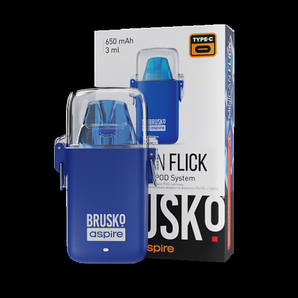 POD-система Brusko Minican Flick Синий в Хабаровске