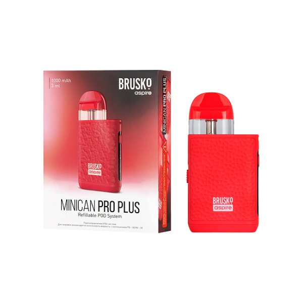 POD-система Brusko Minican Pro Plus Красный в Хабаровске