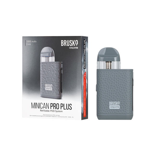 POD-система Brusko Minican Pro Plus серый в Хабаровске