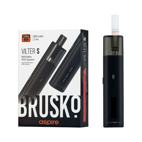 POD-система Brusko Vilter S Черный в Хабаровске