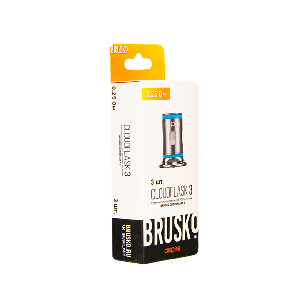 Испаритель Brusko Cloudflask 3 0.25 Ом 3 шт в Хабаровске