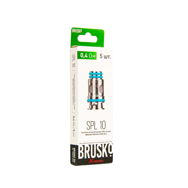 Испаритель Brusko Feelin Spl10 0.4 Ом 5 шт в Хабаровске