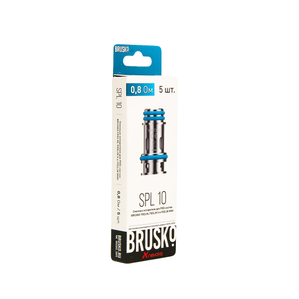 Испаритель Brusko Feelin Spl10 0.8 Ом 5 шт в Хабаровске