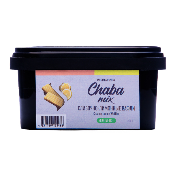 Бестабачная смесь Chaba Сливочно Лимонные Вафли 200 грамм в Хабаровске