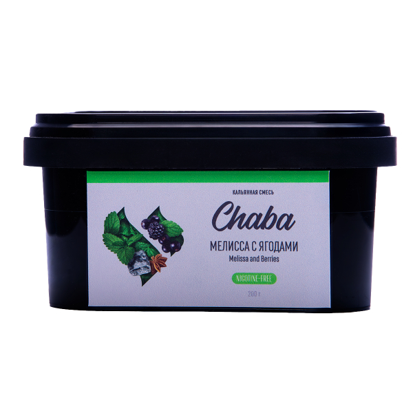Бестабачная смесь Chaba Мелисса С Ягодами 200 грамм в Хабаровске