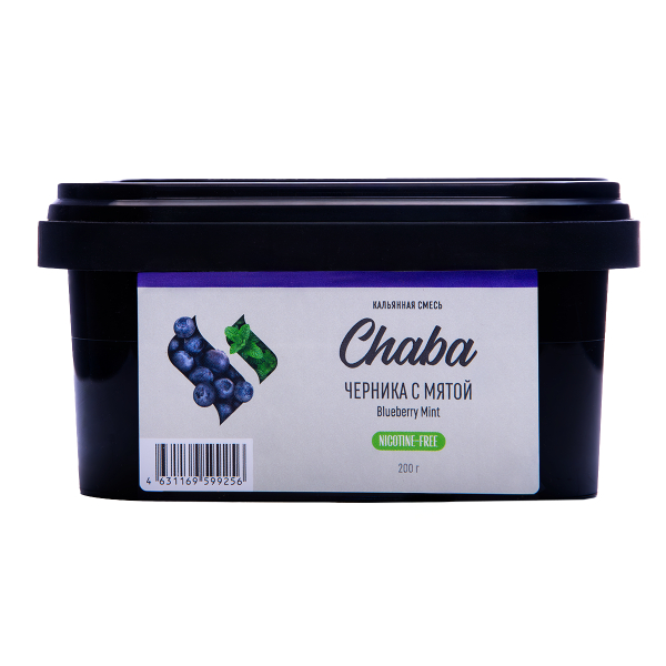 Бестабачная смесь Chaba Черника С Мятой 200 грамм в Хабаровске