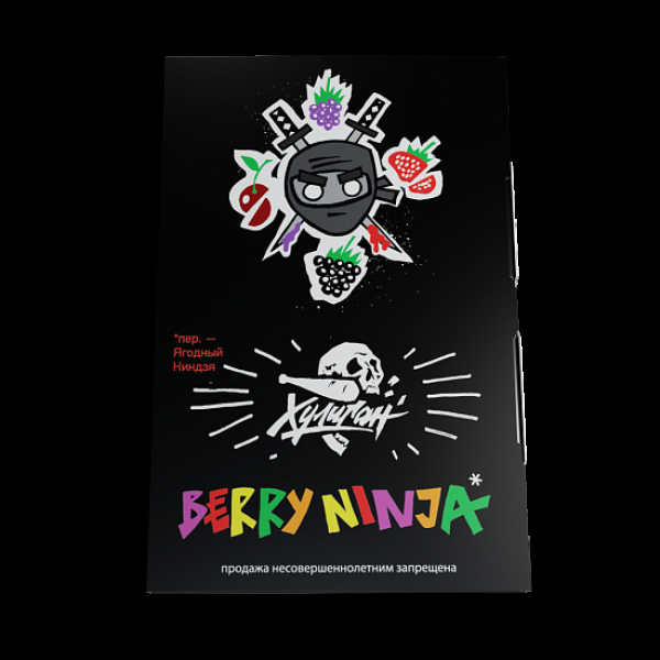 Табак Хулиган Berry Ninja Лесные Ягоды 25 грамм в Хабаровске