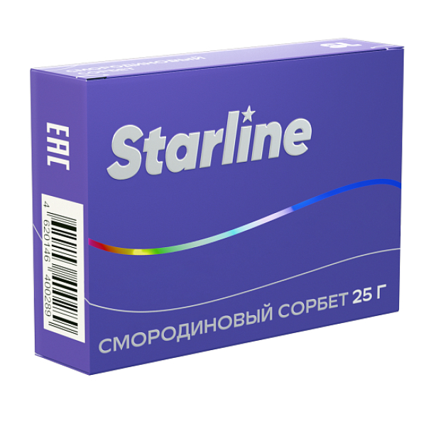 Табак Starline Смородиновый Сорбет 25 грамм в Хабаровске