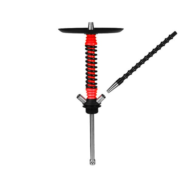Кальян Mamay Customs V3  Coilovers Mini Красно Черный в Хабаровске