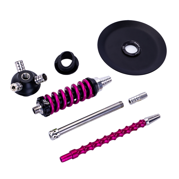 Кальян Mamay Customs Coilover Micro Розовый Лак в Хабаровске
