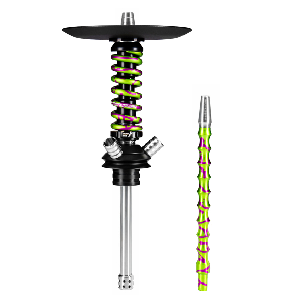 Кальян Mamay Customs Coilover Micro Салатово Пурпурный Сплеш в Хабаровске