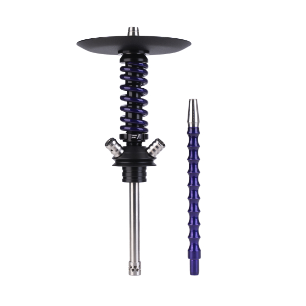 Кальян Mamay Customs Coilover Micro Чёрно Фиолетовый Лак в Хабаровске