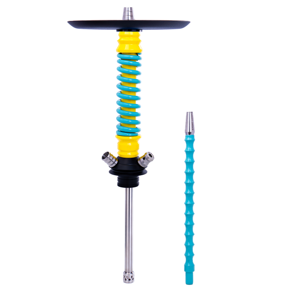 Кальян Mamay Customs Coilovers Mini Жёлто Мятный в Хабаровске