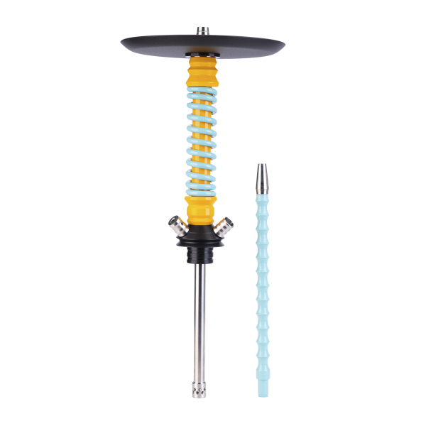 Кальян Mamay Customs Coilovers Mini Жёлто Мятный Грав. Котофаки в Хабаровске