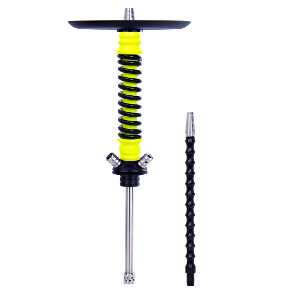 Кальян Mamay Customs Coilovers Mini Жёлтый Ф Чёрный   Гр. Космос в Хабаровске