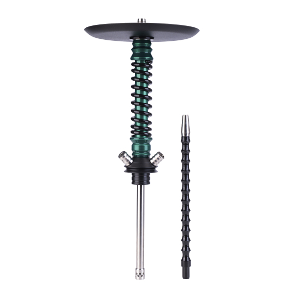 Кальян Mamay Customs Coilovers Mini Зелёный Лак Чёрный   Гр. Кубы в Хабаровске