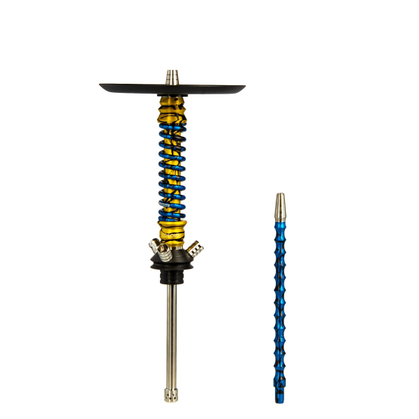 Кальян Mamay Customs Coilovers Mini Синий Сплеш Золотой Сплеш в Хабаровске