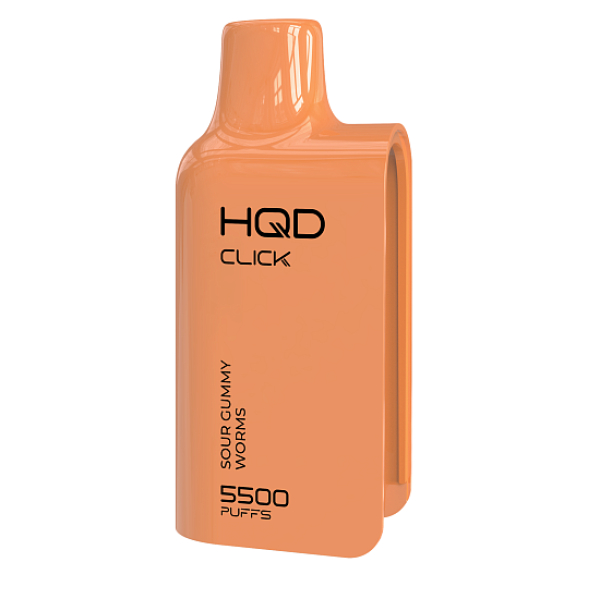 Картридж Hqd Click  Sour Gummy Worms  Кислые Мармеладные Червячки 5500 тяг в Хабаровске