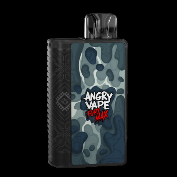 POD-система Brusko Angry Vape Fury Max Чёрный в Хабаровске