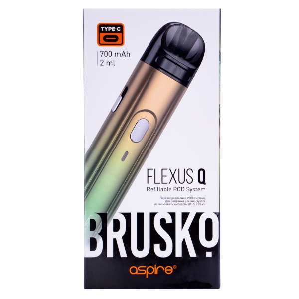 POD-система Brusko Flexus Q Аквамариновый Градиент в Хабаровске