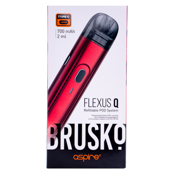 POD-система Brusko Flexus Q Красный в Хабаровске