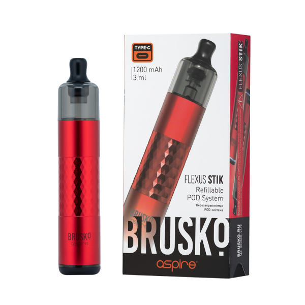 POD-система Brusko Flexus Stik Красный в Хабаровске