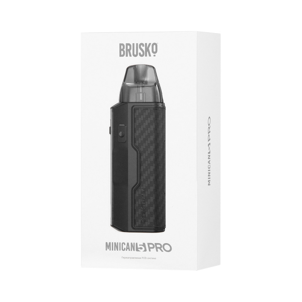 POD-система Brusko Minican 5 Pro Черный Карбон в Хабаровске