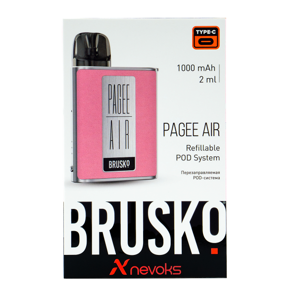 POD-система Brusko Pagee Air Rose Pink Розовывй в Хабаровске
