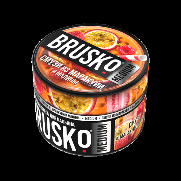 Бестабачная смесь Brusko Смузи Из Маракуйи И Малины Medium 50 грамм в Хабаровске