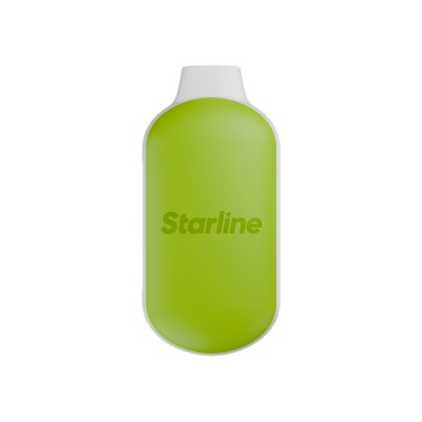Электронка Starline Mini Зеленое Яблоко  3000 затяжек в Хабаровске