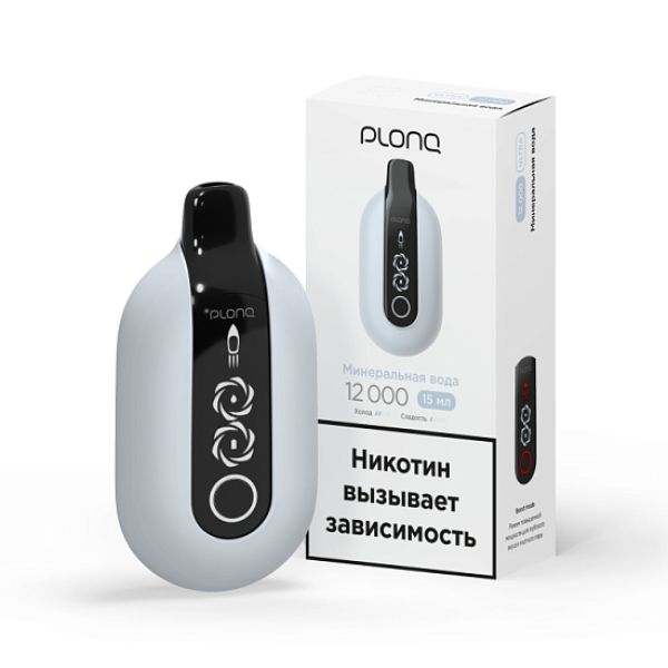 Электронка Plonq Ultra Минеральная Вода  12000 затяжек в Хабаровске