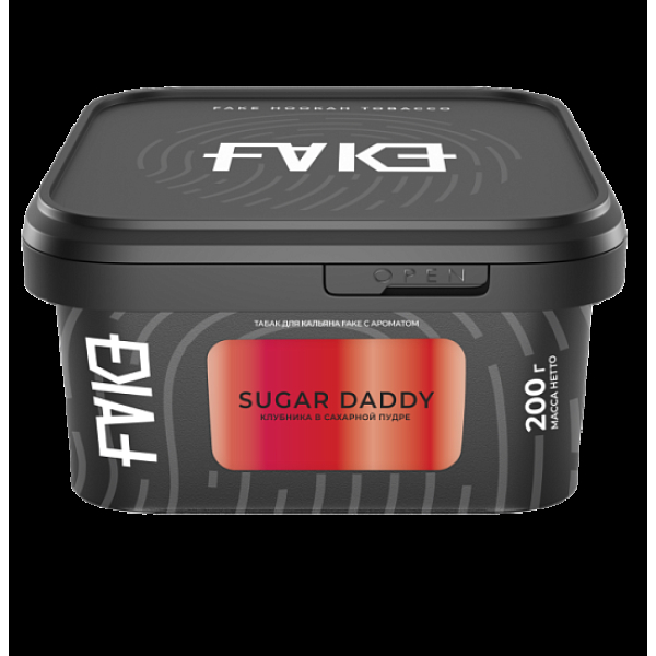 Табак Fake Sugar Daddy Клубника В Сахарной Пудре 200 грамм в Хабаровске