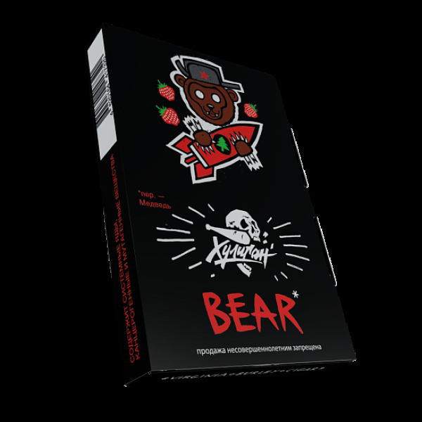 Табак Хулиган Bear Клубника С Елкой 25 грамм в Хабаровске