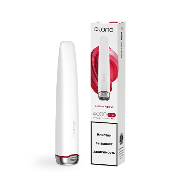Электронка Plonq Plus Pro Вишня Арбуз 4000 затяжек в Хабаровске