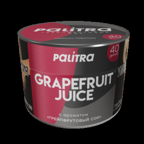 Табак Palitra Grapefruit Juice Грейпфрутовый Сок 40 грамм в Хабаровске